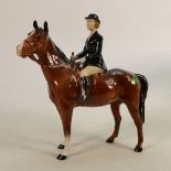 Beswick Huntswoman on Brown Horse 1730: