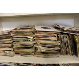 A collection of 45 rpm singles 1960's/1970's/1980's mixed genres: viewing advised.