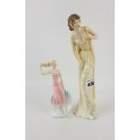 Royal Doulton figurines: Sea Sprite HN2129 together with Sweet Dreams HN4193 (2).