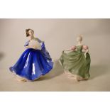 Royal Doulton Lady Figures: Elaine HN2791 & Michele HN2234(2)