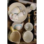 A collection of ceramics including Wedgwood: Sarah, Wild Strawberry etc.