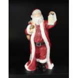 Royal Worcester Limited Edition Figure Father Christmas: boxed with cert
