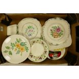 Wedgwood Stoke College of Art: student decorated bowls, plates & dinner ware