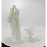 Royal Doulton figurine Wedding Day: Hn2748 together with Always and Forever Hn2560