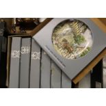 A collection of Wedgwood Farm Yard Theme Wall Plates: