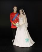 Knightsbridge Collection Figure William & Katherine: boxed with cert