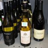 16 bottles of various white wines: