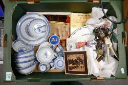 A mixed collection of Oriental items to include:Tea Ware, Perfume bottles, Chop sticks etc