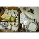 A mixed collection of items to include: Mid Centuury Coffee Ware, Carlton Ware novelty teapot,
