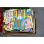 A large collection of 1980's Beano, Dandy & similar Comics: