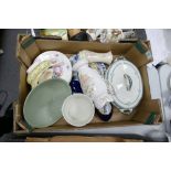 A mixed collection of items to include: decorative Wedgwood, Royal Doulton & Aynsley items