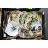 A mixed collection of items to include: Royal Doulton Seriesware plates, decorative similar wall