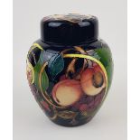Moorcroft Queens choice Ginger jar: Designed by Emma Bossons.