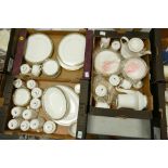 A large collection of Paragon Kensington patterned Tea, Coffee & Dinner ware: (3 trays)