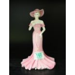 Coalport Boxed Lady Figure Pretty In Pink: limited edition