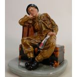 Royal Doulton figure The Railway Sleeper HN4418: with cert