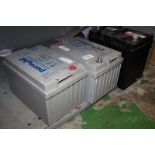 4 x car/vehicle batteries: Honda x 1, Permobil x 2 & 1 x Genesis.