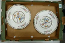A collection of Wedgwood Kutani Crane Dinner Plates(8)