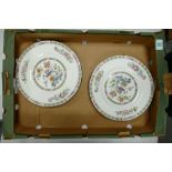 A collection of Wedgwood Kutani Crane Dinner Plates(8)