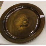 Large wall plaque with ship design: Original in the British Northland Museum 1768: Exclusive for
