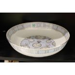 Royal Worcester Millennium Time Bowl: boxed, 33cm diameter