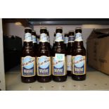 Quantity of Blue Moon Belgian white beer: (21).