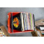 A large collection of 80's & 90's Dance, Garage & Pop Lp's & singles: white label items noted