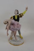 Russian Ballet Dancers figure: 28cm in height.