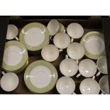 Royal Doulton sonnet cups and saucers: cups x 13 and saucers x 27