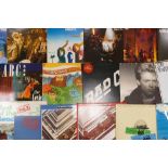 A collection of 1980's & earlier Lp's & 12" to include: Abba, Beach Boys, Byrds, ACDC, Dire Straits,