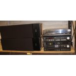 Technics separates Hi-Fi system: Turntable SL-Q21, Amp SU-265, Tape deck M226, Tuner ST-Z45L,