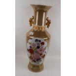 Large Reproduction Oriental Vase: height 62cm