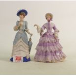 Wedgwood Spinks Figures The Golden Jubilee & The Exhibition: both matt limited edition