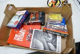 Rolling Stones memorabilia: to include books, cd's , dvd's etc