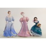 Coalport Lady Figures to include: Adele & similar(3)