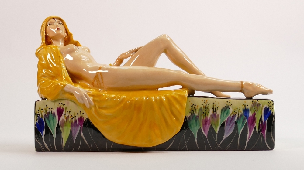 Kevin Francis / Peggy Davies Ceramics Erotic Figure - The Temptress : Artist Original Colourway by