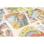 A collection of 2000AD vintage comics including progs: 6,7,11,20,23,27,34,40,41,42, 45,47,59,65,