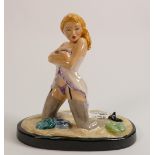 Kevin Francis / Peggy Davies Ceramics Large Erotic Figure - Phoebe - Artist Original Colourway by