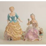 Enoch Wedgwood Lady Figures Glloria & The First Wrinkle(2):