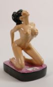 Kevin Francis / Peggy Davies Ceramics Large Erotic Figure - Lolita - Artist Original Colourway by