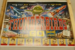 Signed Shane Rimmer Thunderbird theme poster: