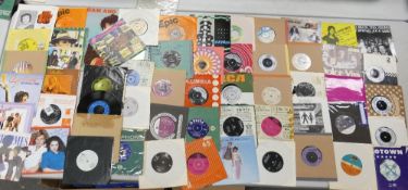 A collection of 1970's & 80 Singles including: Bowie, Ska, Mowtown, Pink Floyd, Police, Doobie