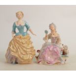 Enoch Wedgwood Lady Figures Glloria & The First Wrinkle(2):