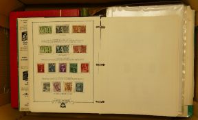Good comprehensive collection of stamps from Switzerland: Together with an album of earlier and