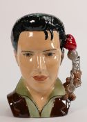 Kevin Francis / Peggy Davies Ceramics Jug of Elvis Presley - Artist Original Colourway by M Jackson,