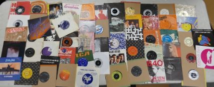 A collection of 1970's & 80 Singles including: Punk, New Wave The U.V.F band, UB40, Meat Loaf, Bob