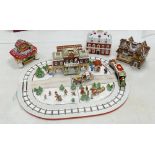 Villeroy & Boch Christmas table centre: together with the chocolate shop, Nostalgic market, Post