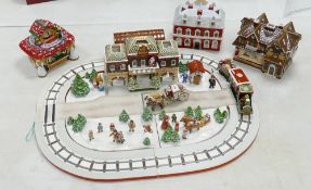 Villeroy & Boch Christmas table centre: together with the chocolate shop, Nostalgic market, Post