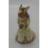 Royal Doulton bunnykins figure The Bride: painted in different colours with not for sale back stamp.