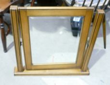Quality Birchendale Furnishers Light Oak Vanity Mirror: